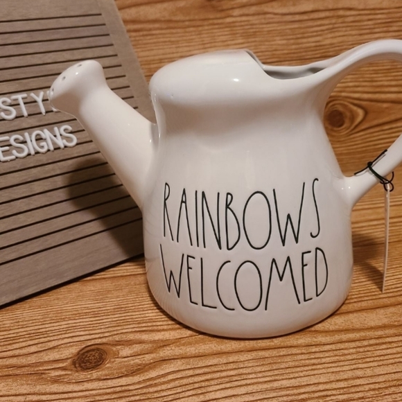Rae Dunn Other - Rae Dunn Rainbows Welcomed Watering Jug